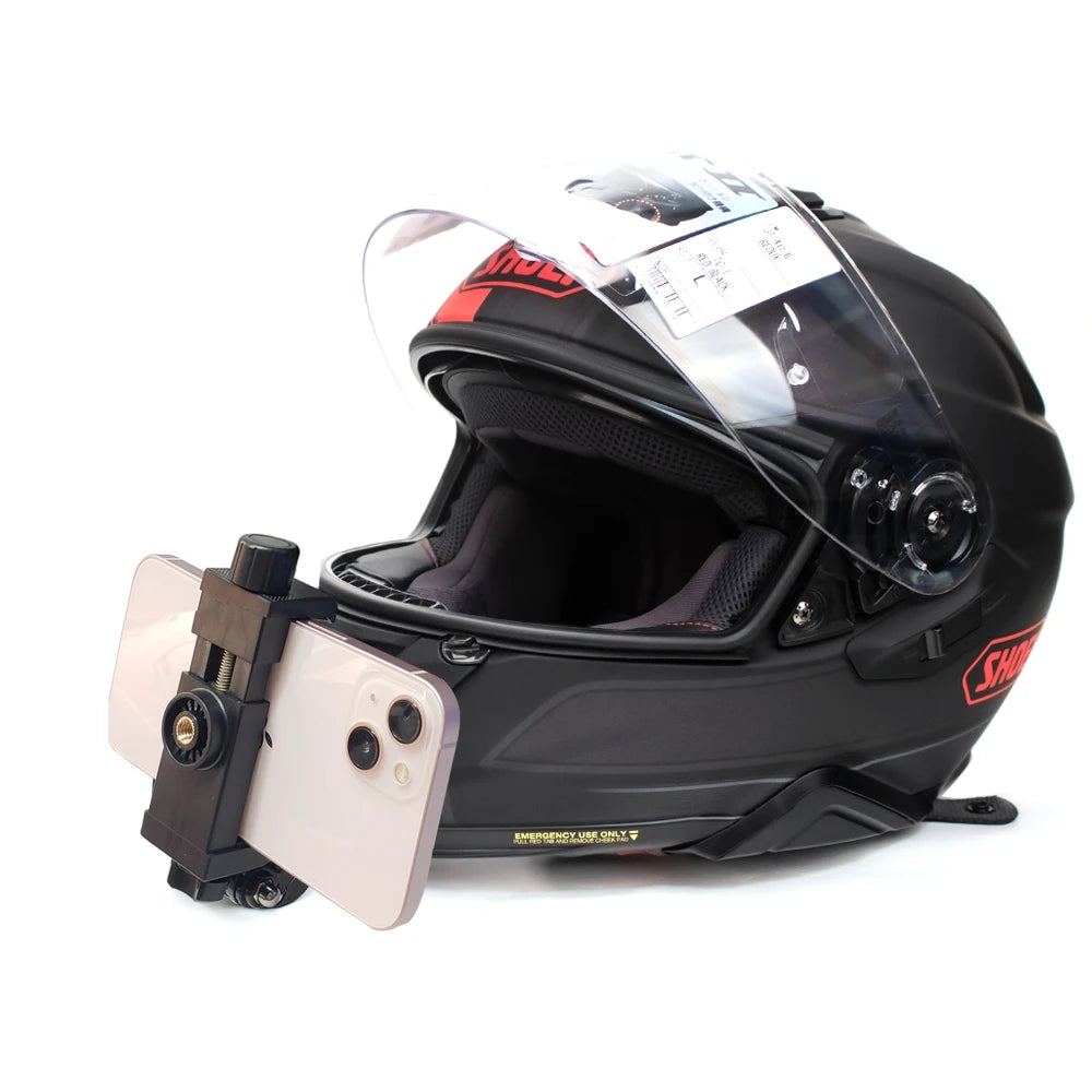 TUYU-soporte personalizado para casco de motocicleta SHOEI GT Air 2, accesorios de aleación de aluminio para cámara deportiva GoPro DJI Insta360
