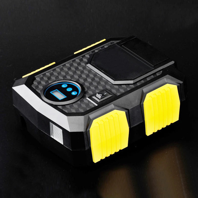 Inflador de neumáticos Digital, cilindro de 22mm, 12V, bomba de compresor de aire portátil para coche, compresor de aire de coche de 150 PSI para coches, motocicletas y bicicletas