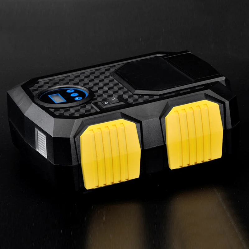 Inflador de neumáticos Digital, cilindro de 22mm, 12V, bomba de compresor de aire portátil para coche, compresor de aire de coche de 150 PSI para coches, motocicletas y bicicletas