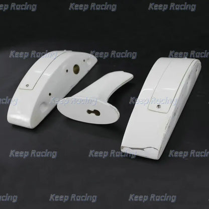 Bloque elevador de alerón de fibra de carbono para Nissan R35 GTR, acabado brillante, GT-R, pata de ala de maletero, tapa de maletero trasera de fibra, soporte superior