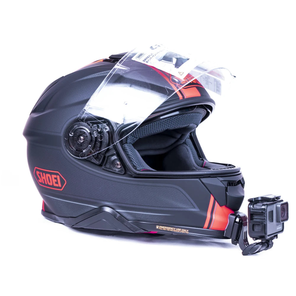 TUYU-soporte personalizado para casco de motocicleta SHOEI GT Air 2, accesorios de aleación de aluminio para cámara deportiva GoPro DJI Insta360