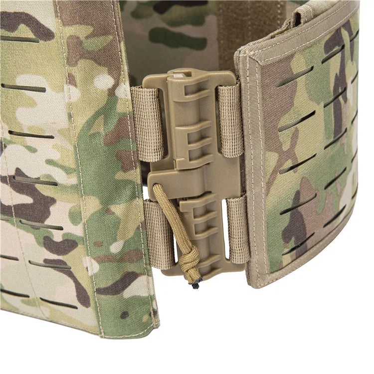 EMERSONGEARS-portador de placa de nailon 1000D, chaleco táctico para exteriores, chaleco MOLLE protector ajustable para caza
