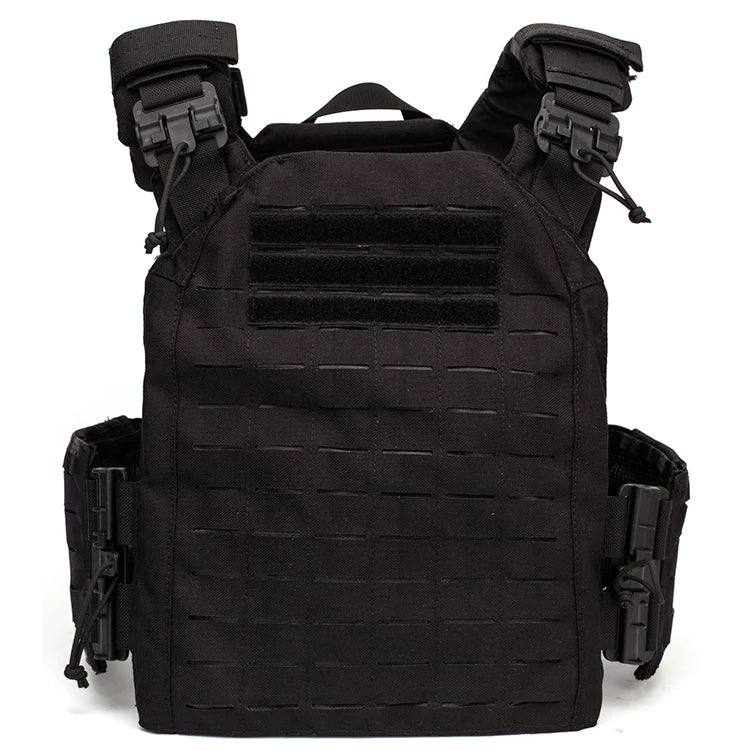 EMERSONGEARS-portador de placa de nailon 1000D, chaleco táctico para exteriores, chaleco MOLLE protector ajustable para caza