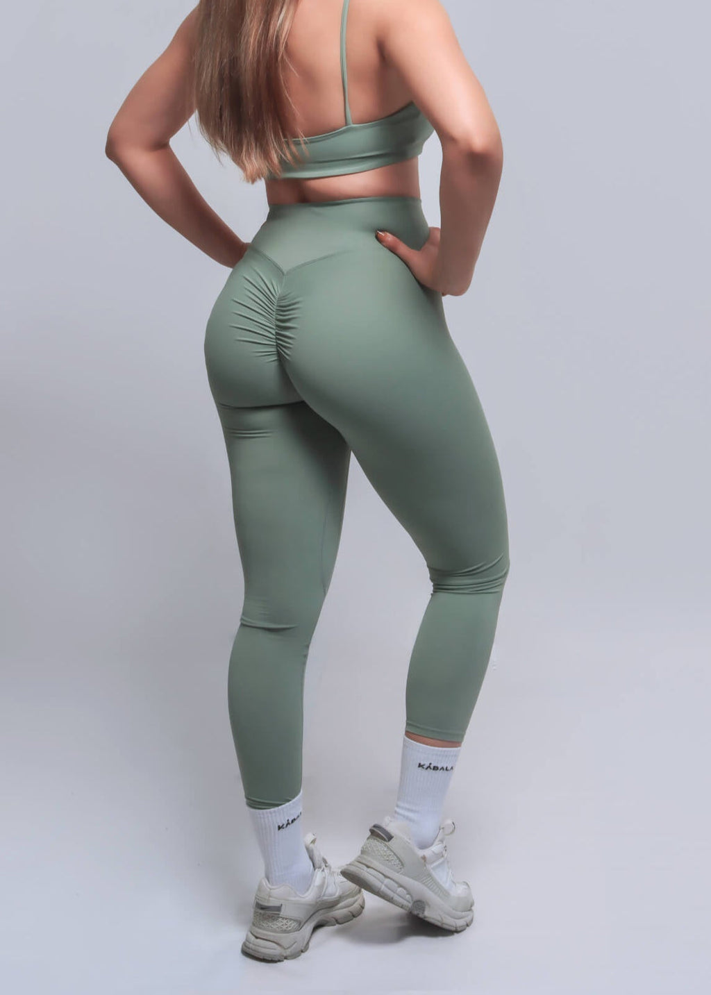 Leggings Origen Scrunch - Verde