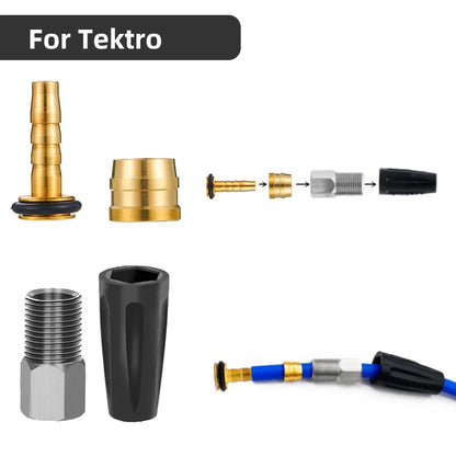 Pin de freno de aguja de aceite hidráulico BH59 BH90/herramienta de montaje de manguera de inserción para bicicleta Shimano Sram Tektro Magura