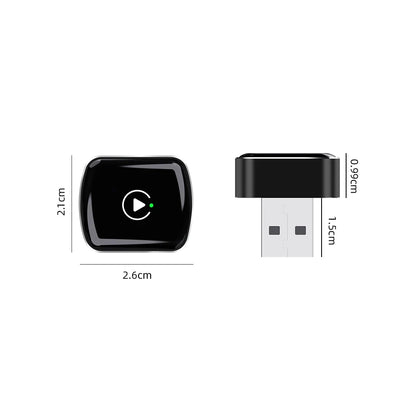 EKIY 2 en 1 con cable a Dongle CarPlay inalámbrico adaptador Android para coche sistemas inteligentes AI caja inteligente para coche con CarPlay con cable