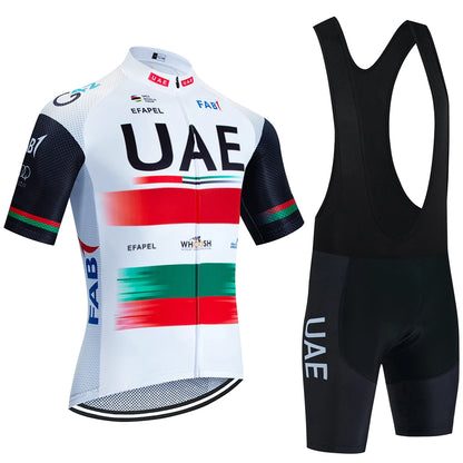 Maillot de Ciclismo MÉXICO 2026, Maillot de Ciclismo del Equipo de los Emiratos Árabes Unidos, Pantalones Cortos para Hombre y Mujer, Secado Rápido, Ropa de Ciclismo Profesional, Camiseta de Ciclismo