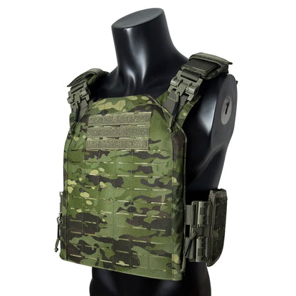 EMERSONGEARS-portador de placa de nailon 1000D, chaleco táctico para exteriores, chaleco MOLLE protector ajustable para caza