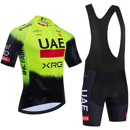 Maillot de Ciclismo MÉXICO 2026, Maillot de Ciclismo del Equipo de los Emiratos Árabes Unidos, Pantalones Cortos para Hombre y Mujer, Secado Rápido, Ropa de Ciclismo Profesional, Camiseta de Ciclismo