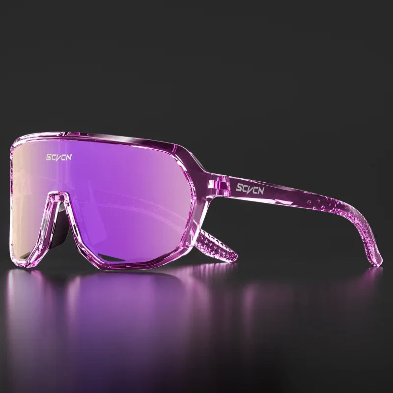SCVCN gafas de sol de ciclismo para hombre, gafas de sol para conducir en carretera, deportes al aire libre, escalada de montaña, gafas de ciclismo UV400 para mujer
