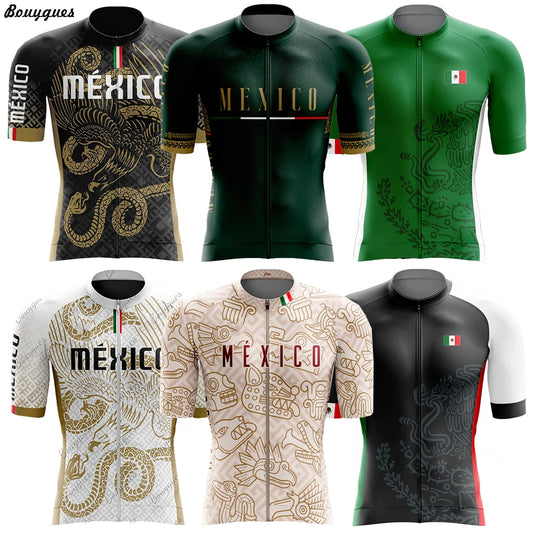 Camiseta de ciclismo del equipo de Nuevo México, Maillot de bicicleta de montaña, camiseta de descenso, ropa de Tricota de alta calidad