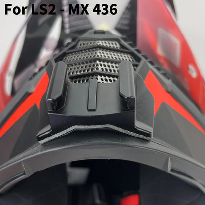 Casco de motocicleta personalizado premium TUYU LS2 MX701 ff 801358   Soporte de barbilla de aluminio para accesorios GoPro Hero10 Insta360 X2 3 DJI
