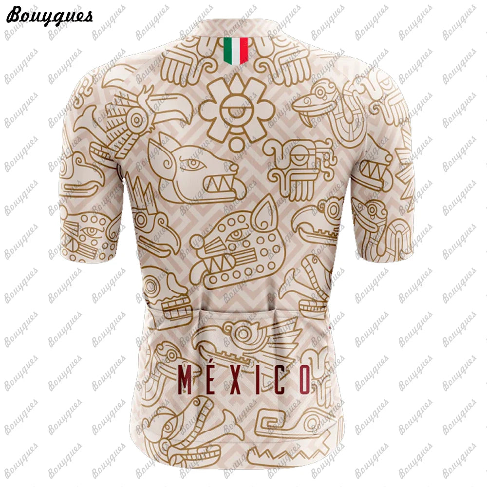 Camiseta de ciclismo del equipo de Nuevo México, Maillot de bicicleta de montaña, camiseta de descenso, ropa de Tricota de alta calidad