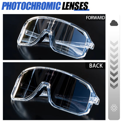 SCVCN gafas de sol de ciclismo para hombre, gafas de sol para conducir en carretera, deportes al aire libre, escalada de montaña, gafas de ciclismo UV400 para mujer