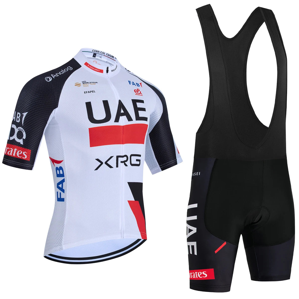 Maillot de Ciclismo MÉXICO 2026, Maillot de Ciclismo del Equipo de los Emiratos Árabes Unidos, Pantalones Cortos para Hombre y Mujer, Secado Rápido, Ropa de Ciclismo Profesional, Camiseta de Ciclismo