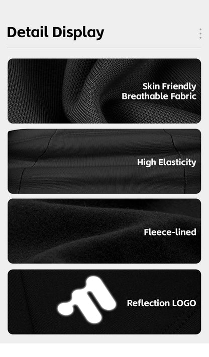 WEST BIKING-casco para bicicleta, pasamontañas cálido para ciclismo de invierno, cubierta para la cabeza a prueba de frío para exteriores, máscara facial completa, forro para casco de motocicleta