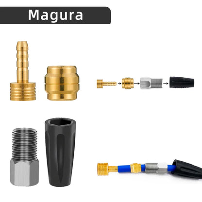 Pin de freno de aguja de aceite hidráulico BH59 BH90/herramienta de montaje de manguera de inserción para bicicleta Shimano Sram Tektro Magura