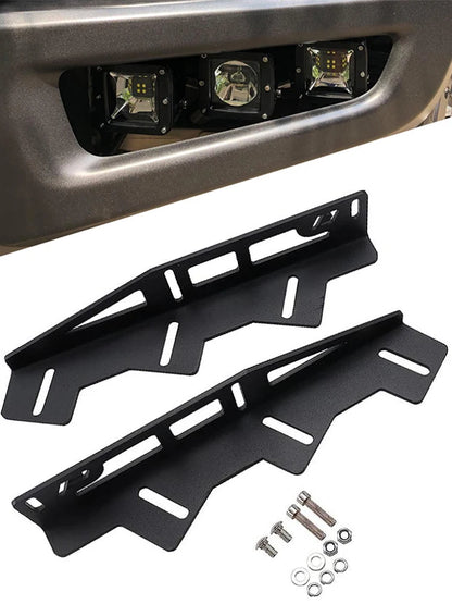 Soportes de montaje de luz antiniebla del parachoques delantero, luz LED de trabajo, lámpara de cápsula, soporte de montaje de luz antiniebla para Ford Raptor 2017-2021