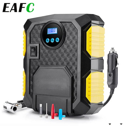 Inflador de neumáticos Digital, cilindro de 22mm, 12V, bomba de compresor de aire portátil para coche, compresor de aire de coche de 150 PSI para coches, motocicletas y bicicletas