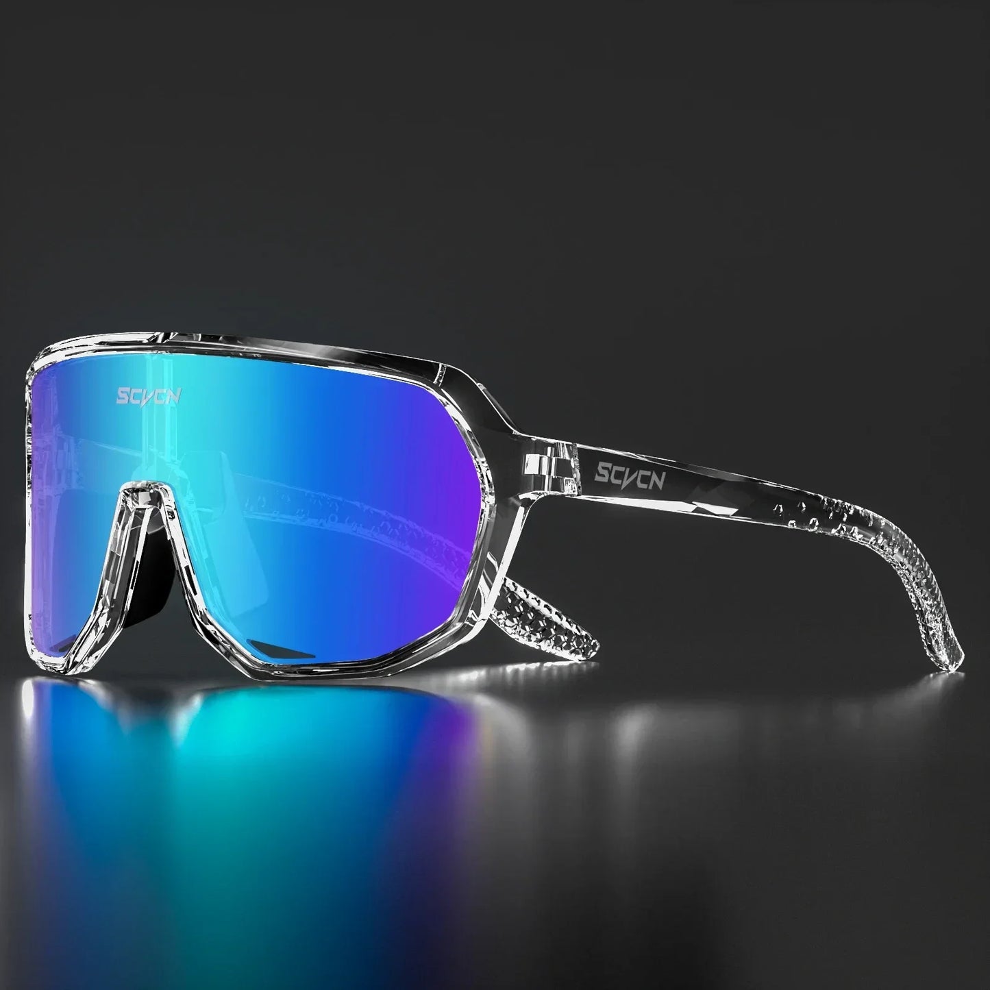 SCVCN gafas de sol de ciclismo para hombre, gafas de sol para conducir en carretera, deportes al aire libre, escalada de montaña, gafas de ciclismo UV400 para mujer