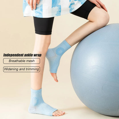 1 par de calcetines de neuropatía, terapia de neuritis periférica, compresión, mangas para pies con punta abierta para diabéticos, para tobillo, gota, dolor de daños por los nervios
