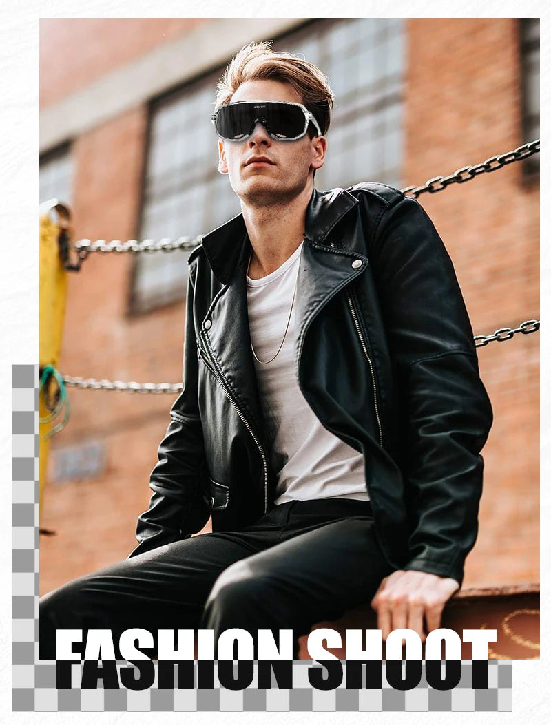 SCVCN gafas de sol de ciclismo para hombre, gafas de sol para conducir en carretera, deportes al aire libre, escalada de montaña, gafas de ciclismo UV400 para mujer