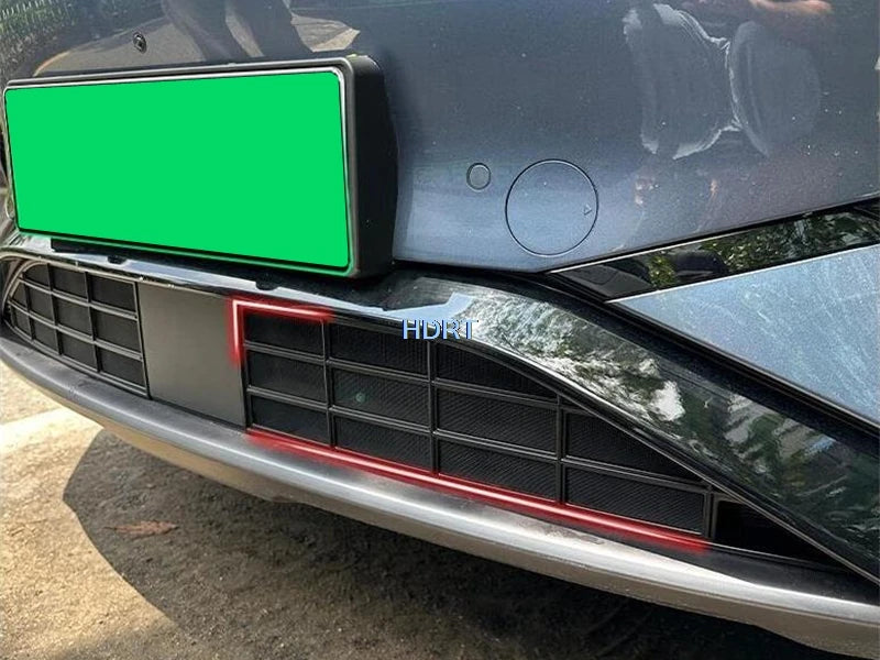 Cubierta a prueba de insectos para coche, rejilla delantera de carreras, pantalla antipolvo para tanque de agua, red antiinsectos para BYD Sea Lion 07/Sealion 7 EV 2024 +