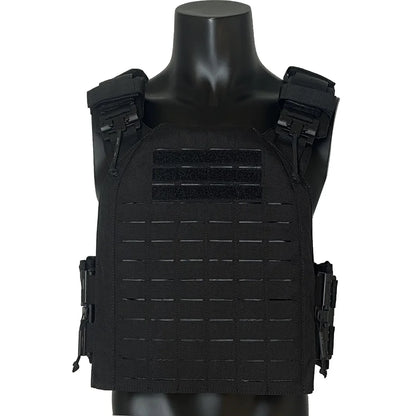 EMERSONGEARS-portador de placa de nailon 1000D, chaleco táctico para exteriores, chaleco MOLLE protector ajustable para caza