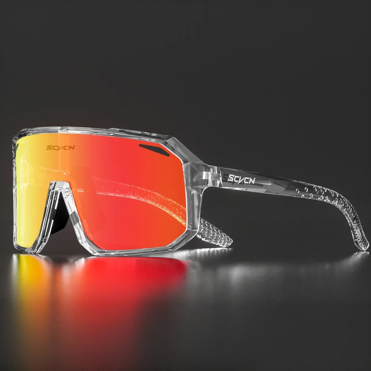 SCVCN gafas de sol de ciclismo para hombre, gafas de sol para conducir en carretera, deportes al aire libre, escalada de montaña, gafas de ciclismo UV400 para mujer