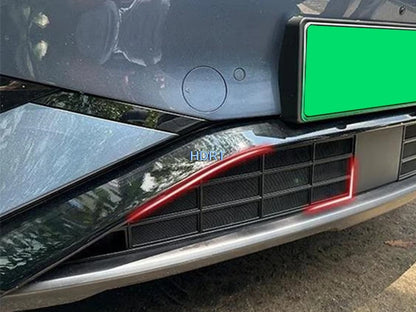 Cubierta a prueba de insectos para coche, rejilla delantera de carreras, pantalla antipolvo para tanque de agua, red antiinsectos para BYD Sea Lion 07/Sealion 7 EV 2024 +