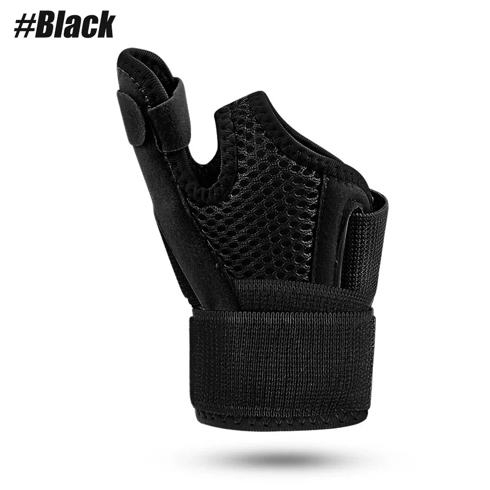 Muñequera para pulgar, férula Spica para tendinitis, artritis, CMC, mano izquierda o derecha, se adapta a deportes para hombres y mujeres, 1 Uds.