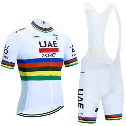 Maillot de Ciclismo MÉXICO 2026, Maillot de Ciclismo del Equipo de los Emiratos Árabes Unidos, Pantalones Cortos para Hombre y Mujer, Secado Rápido, Ropa de Ciclismo Profesional, Camiseta de Ciclismo