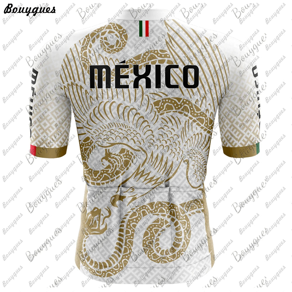 Camiseta de ciclismo del equipo de Nuevo México, Maillot de bicicleta de montaña, camiseta de descenso, ropa de Tricota de alta calidad
