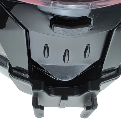 Casco de motocicleta personalizado premium TUYU LS2 MX701 ff 801358   Soporte de barbilla de aluminio para accesorios GoPro Hero10 Insta360 X2 3 DJI