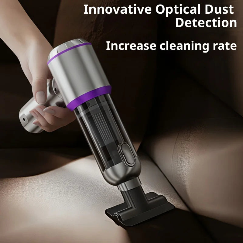 Aspiradora de coche portátil de alta potencia, máquina de limpieza de Motor sin escobillas inalámbrico, potente plumero de aire para electrodomésticos