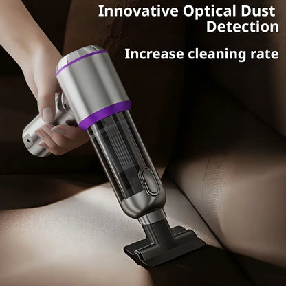 Aspiradora de coche portátil de alta potencia, máquina de limpieza de Motor sin escobillas inalámbrico, potente plumero de aire para electrodomésticos