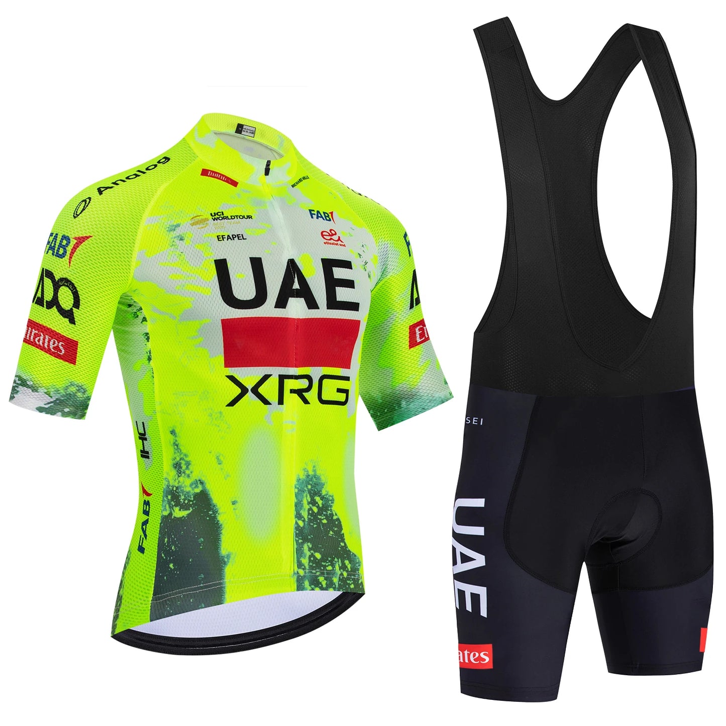 Maillot de Ciclismo MÉXICO 2026, Maillot de Ciclismo del Equipo de los Emiratos Árabes Unidos, Pantalones Cortos para Hombre y Mujer, Secado Rápido, Ropa de Ciclismo Profesional, Camiseta de Ciclismo