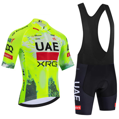 Maillot de Ciclismo MÉXICO 2026, Maillot de Ciclismo del Equipo de los Emiratos Árabes Unidos, Pantalones Cortos para Hombre y Mujer, Secado Rápido, Ropa de Ciclismo Profesional, Camiseta de Ciclismo