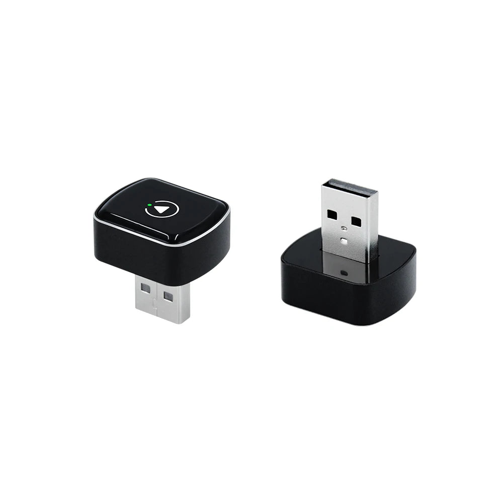 EKIY 2 en 1 con cable a Dongle CarPlay inalámbrico adaptador Android para coche sistemas inteligentes AI caja inteligente para coche con CarPlay con cable