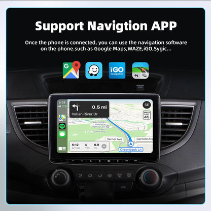 EKIY 2 en 1 con cable a Dongle CarPlay inalámbrico adaptador Android para coche sistemas inteligentes AI caja inteligente para coche con CarPlay con cable