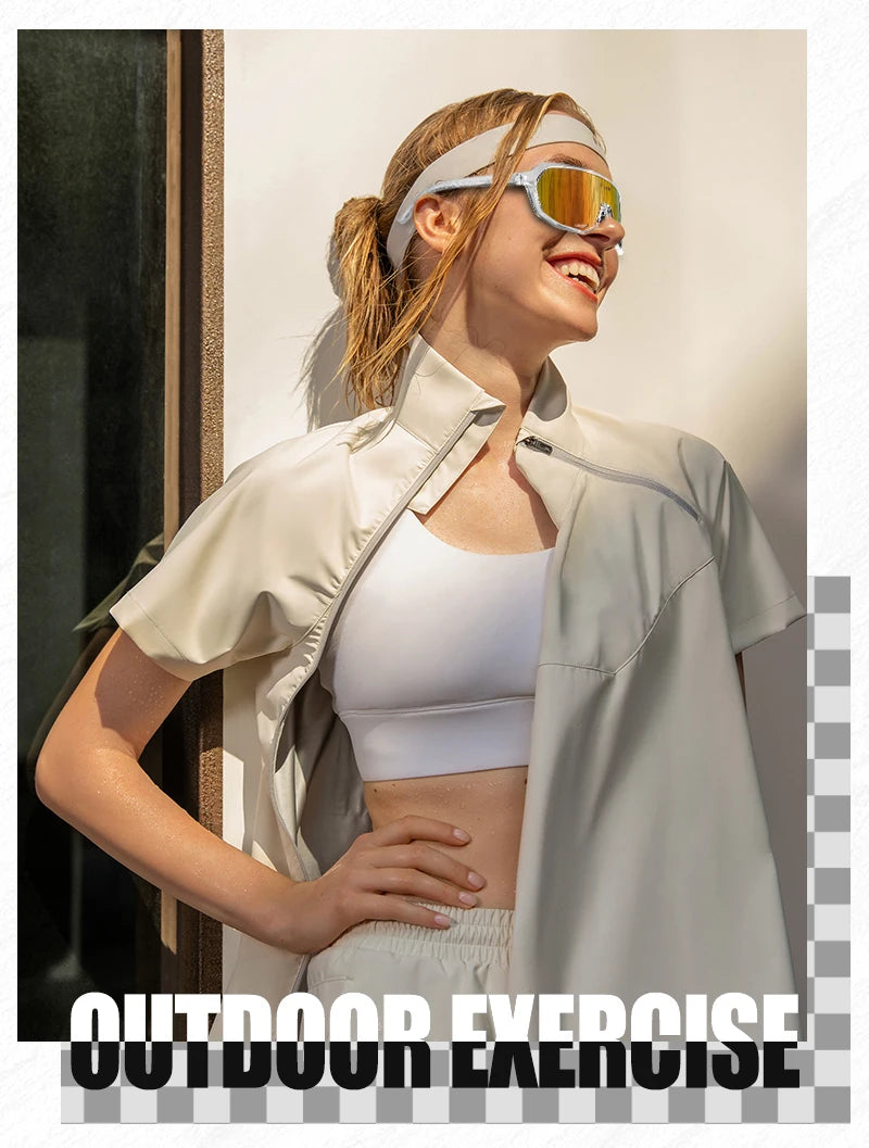 SCVCN gafas de sol de ciclismo para hombre, gafas de sol para conducir en carretera, deportes al aire libre, escalada de montaña, gafas de ciclismo UV400 para mujer