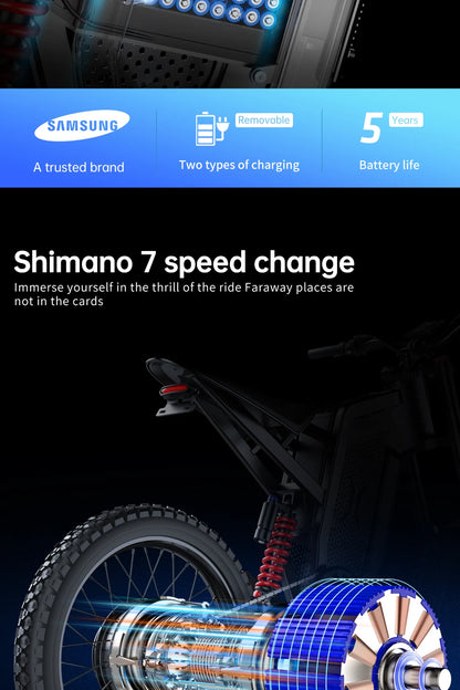 EKX X21 Max motocicletas eléctricas 3000W motores sin escobillas sin engranajes 60V30AH velocidad de la batería de litio 85Kmh bicicleta eléctrica todoterreno para adultos