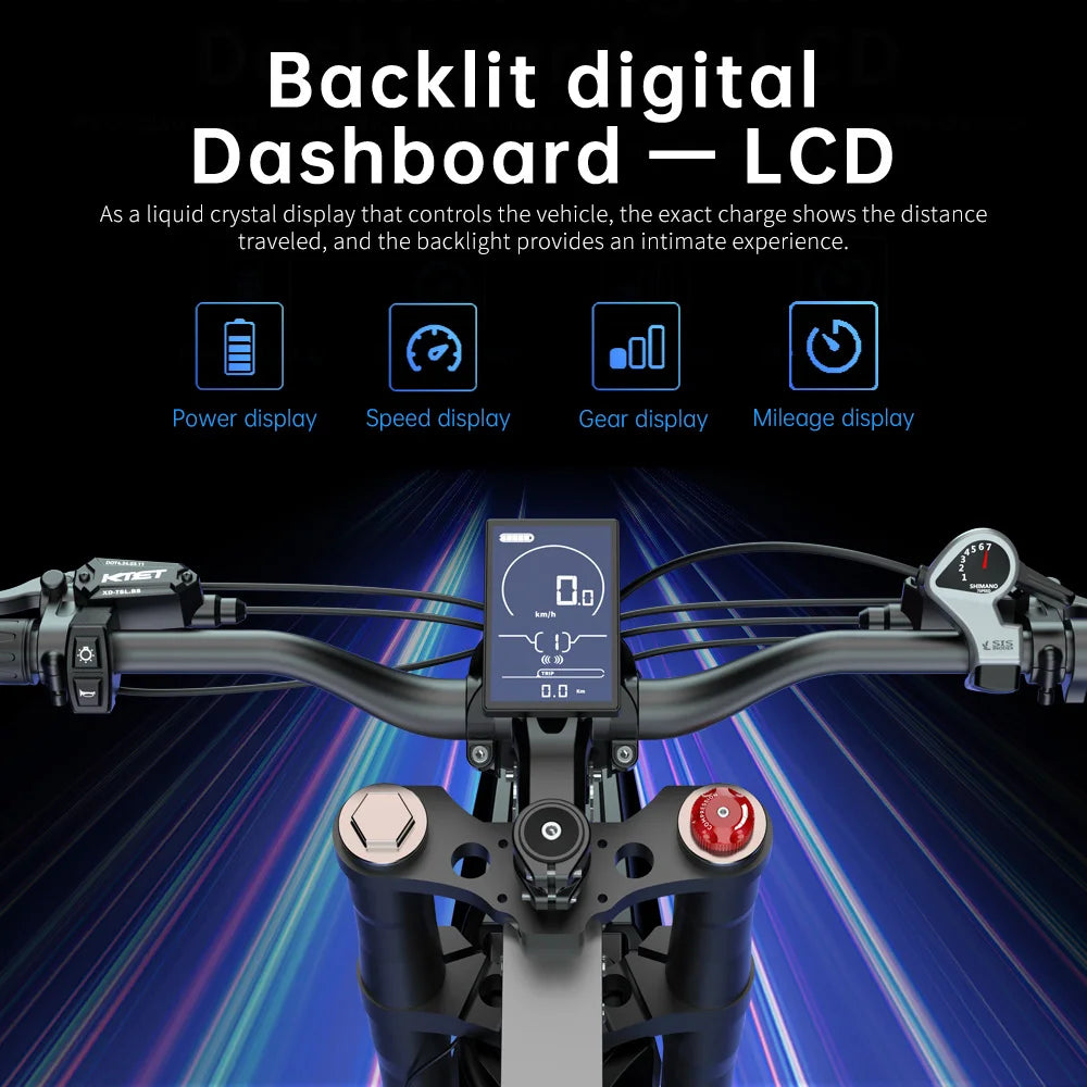 EKX X21 Max motocicletas eléctricas 3000W motores sin escobillas sin engranajes 60V30AH velocidad de la batería de litio 85Kmh bicicleta eléctrica todoterreno para adultos