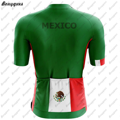 Camiseta de ciclismo del equipo de Nuevo México, Maillot de bicicleta de montaña, camiseta de descenso, ropa de Tricota de alta calidad