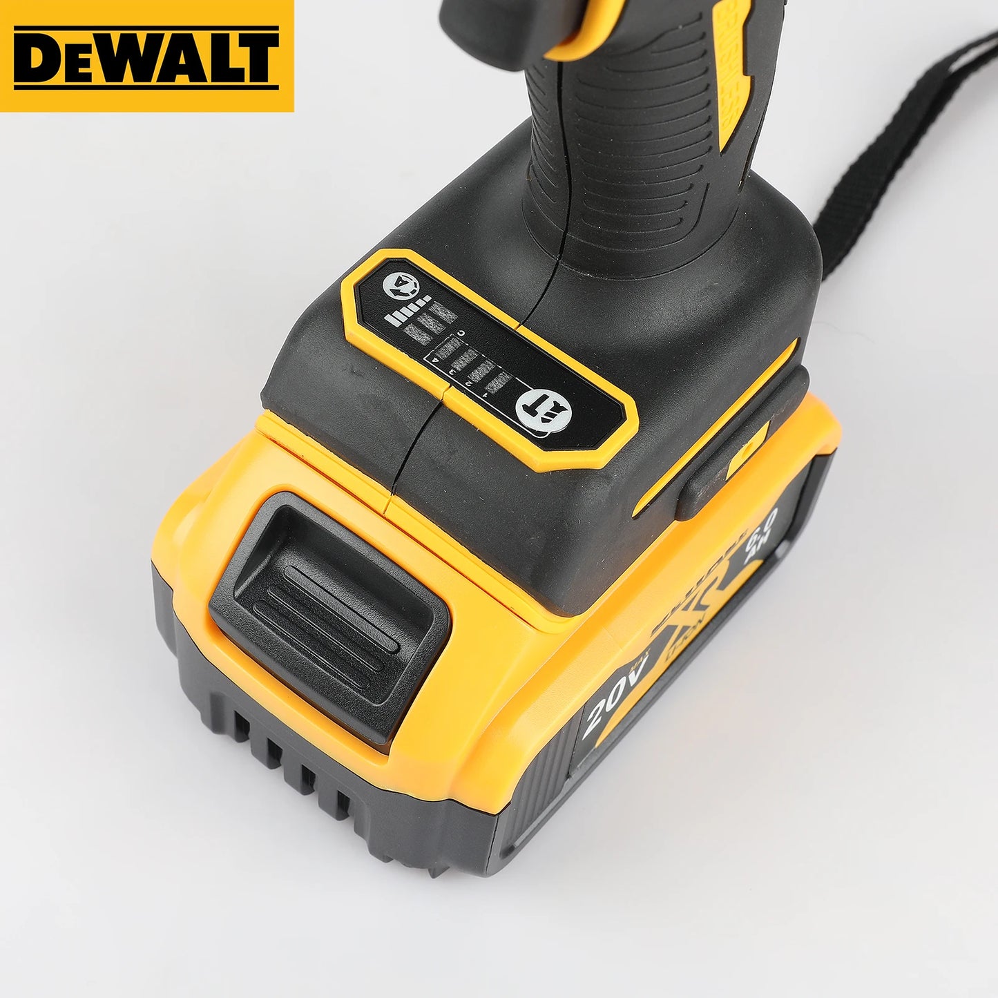 DeWalt DCF850 Destornillador, taladro y herramienta eléctrica de reparación de automóviles sin escobillas de 20 V de iones de litio (sin batería)