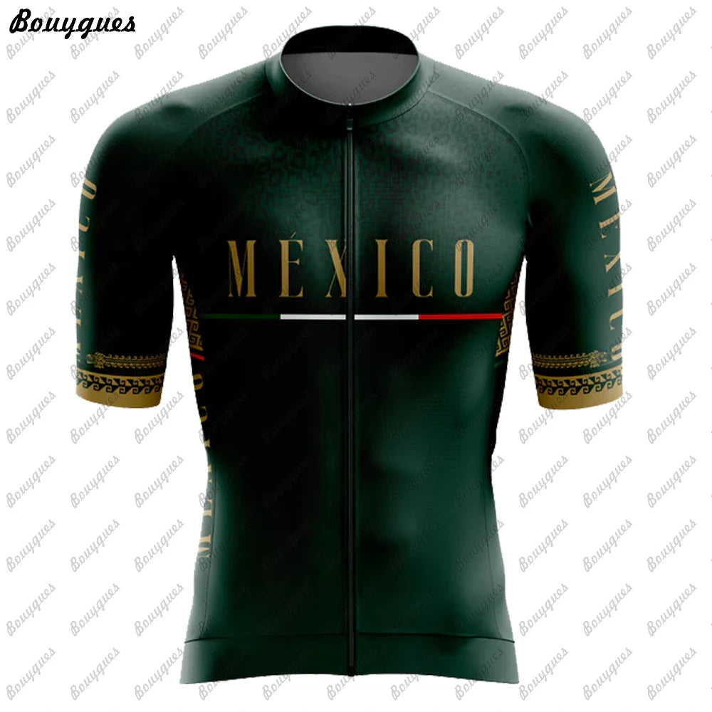 Camiseta de ciclismo del equipo de Nuevo México, Maillot de bicicleta de montaña, camiseta de descenso, ropa de Tricota de alta calidad
