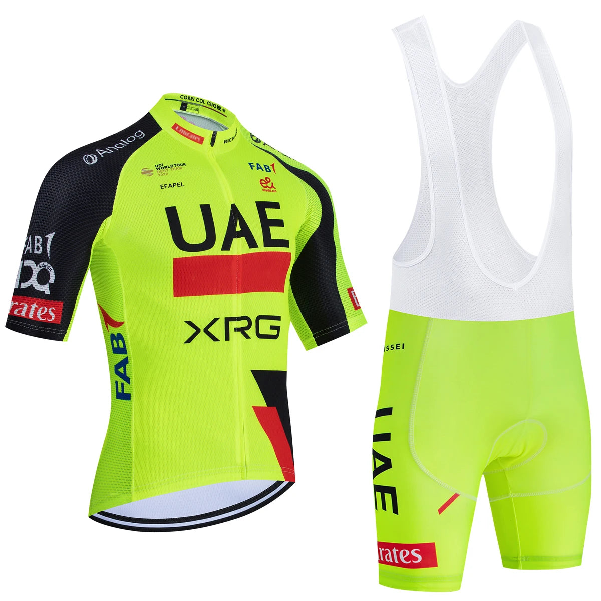 Maillot de Ciclismo MÉXICO 2026, Maillot de Ciclismo del Equipo de los Emiratos Árabes Unidos, Pantalones Cortos para Hombre y Mujer, Secado Rápido, Ropa de Ciclismo Profesional, Camiseta de Ciclismo