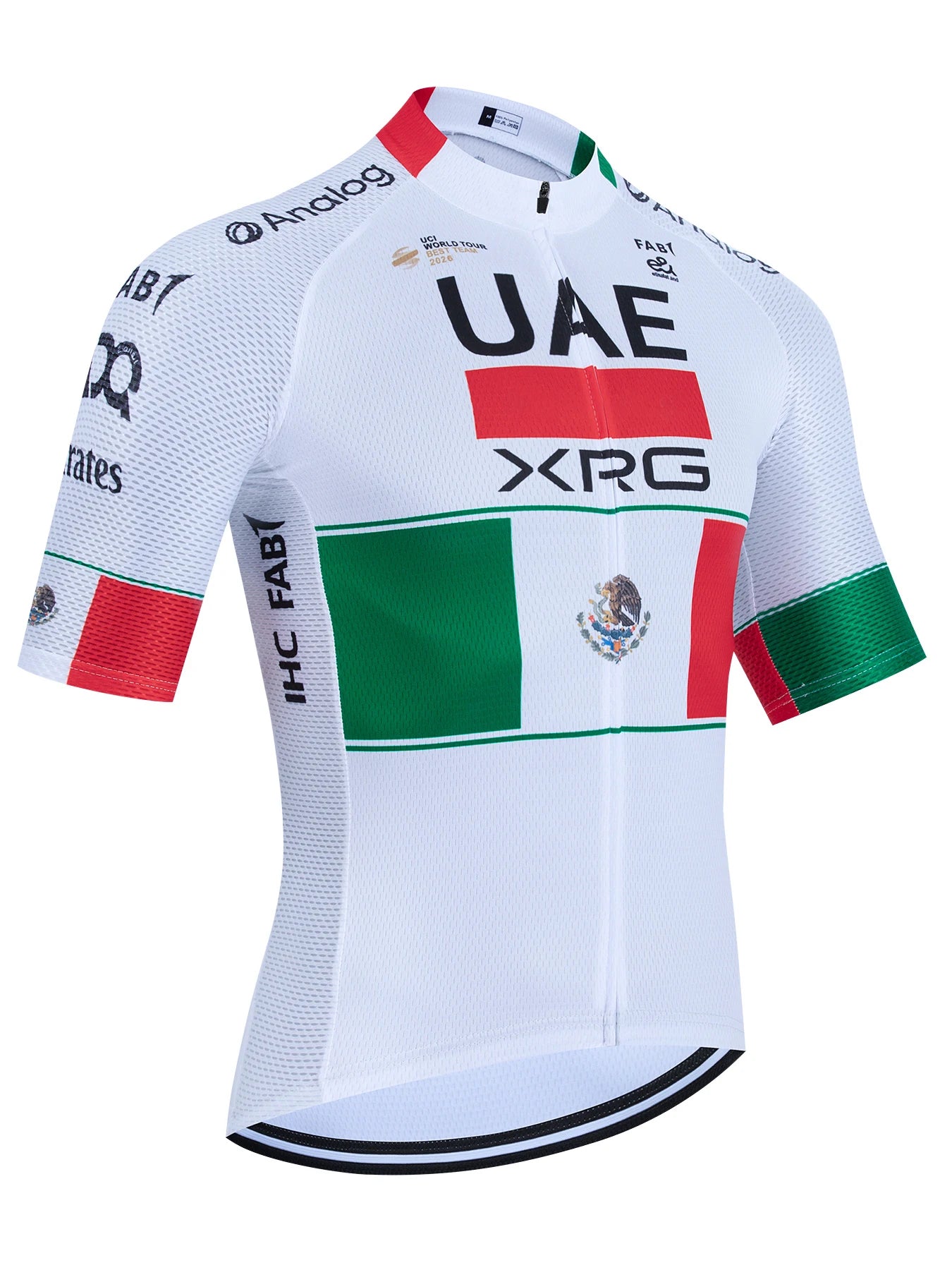 Maillot de Ciclismo MÉXICO 2026, Maillot de Ciclismo del Equipo de los Emiratos Árabes Unidos, Pantalones Cortos para Hombre y Mujer, Secado Rápido, Ropa de Ciclismo Profesional, Camiseta de Ciclismo