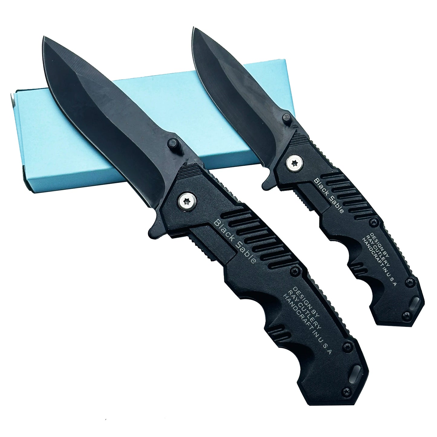 Cuchillo plegable práctico de acero inoxidable, cuchillo plegable de bolsillo EDC adecuado para acampar al aire libre, pescar, supervivencia y cazar