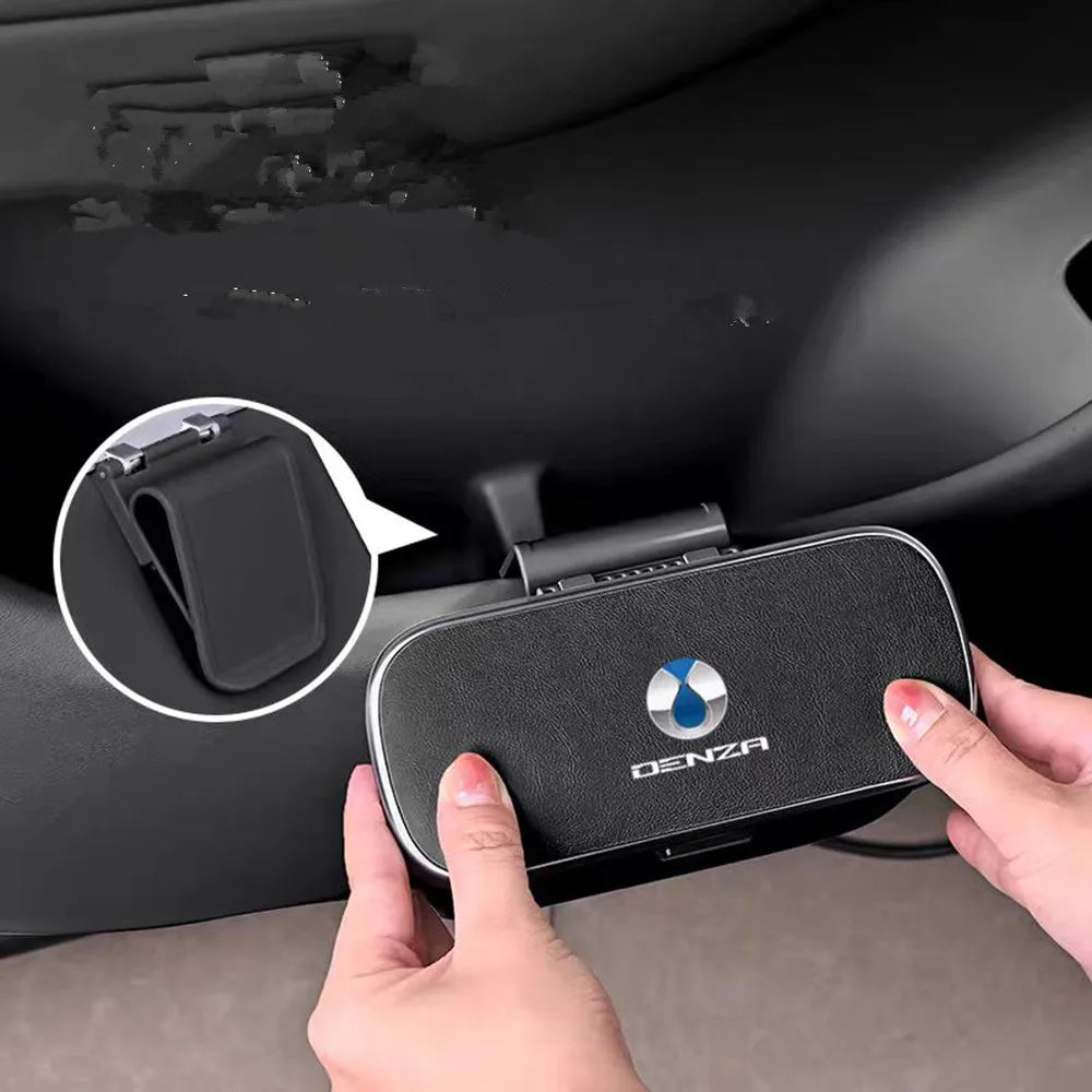 Para Denza D9 bote de basura para puerta de coche Denza X N9 Z9 N8 N7 Z9GT contenedor de almacenamiento trasero de coche para artículos varios